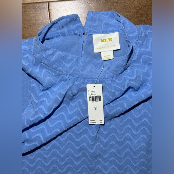 (NWT) Maeve By Anthropologie Charlie Halter Blouse Women’s Size Large - Picture 3 of 4